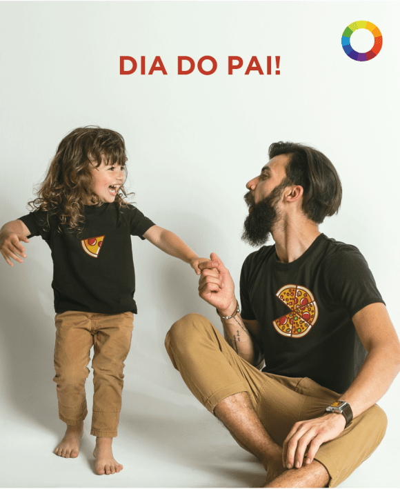 Conjunto 2 T-shirts Dia do Pai