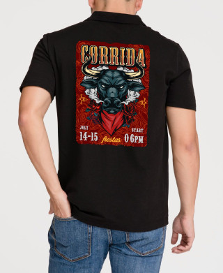 Polo Standard Estampado DTF