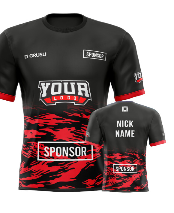 Jersey Red Camo