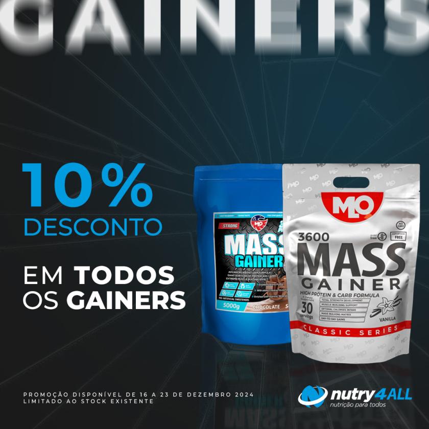 16 a 22 - 10% Mass Gainers - 16 a 22 - 10% Mass Gainers