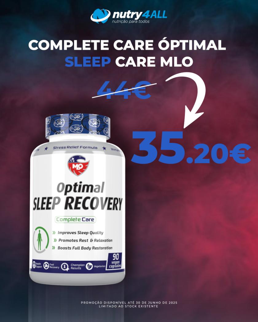 1 a 30 - MLO 20% Complete Care Optimal Sleep Recovery - 1 a 30 - MLO 20% Complete Care Optimal Sleep Recovery