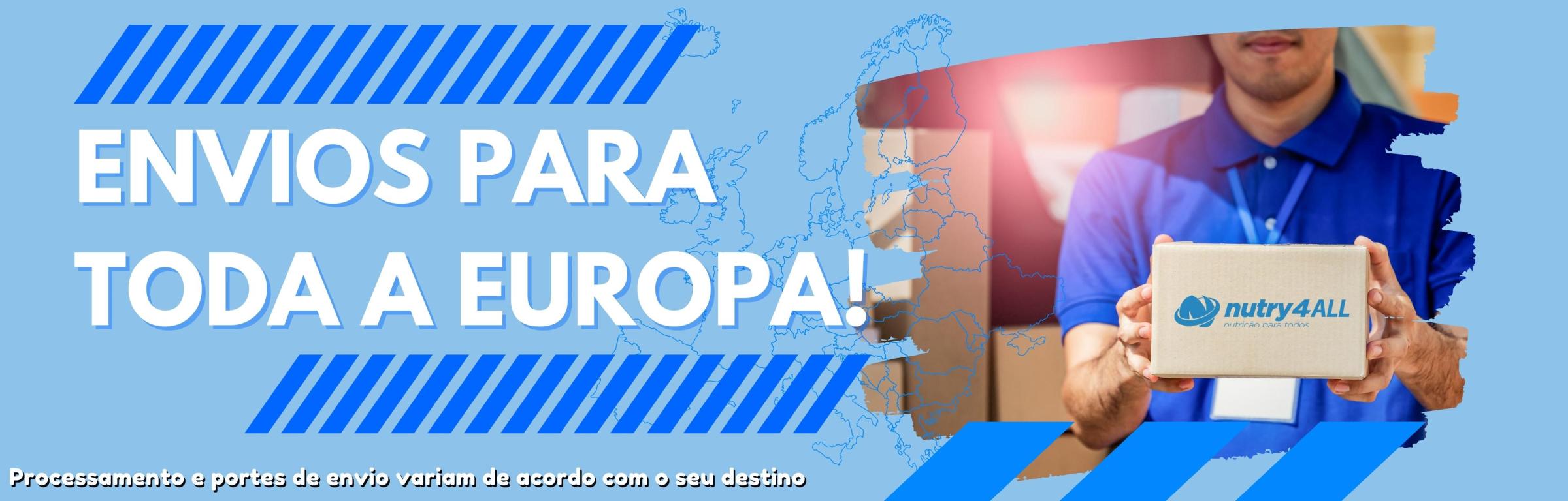 Nutry4All com envios para toda a Europa! - Nutry4All com envios para toda a Europa!