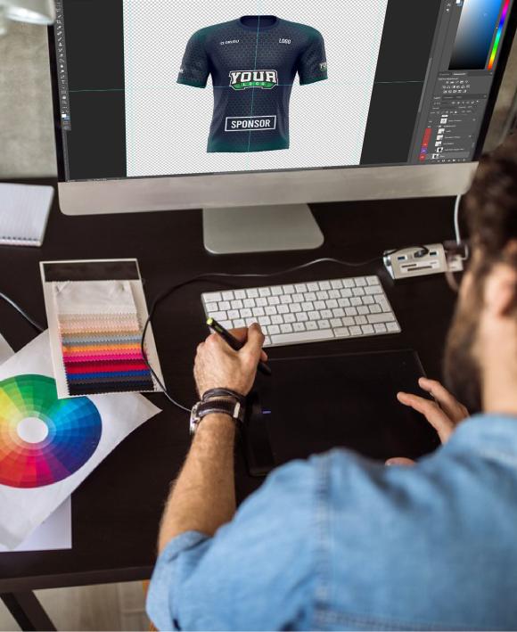 Criação Arte Final - Camisola Sublimada