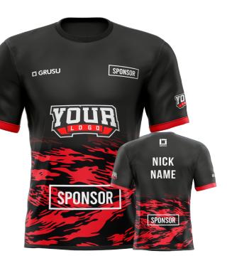 Jersey Red Camo